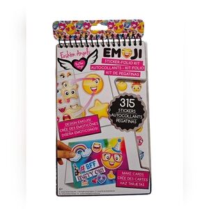 😃 🆕️ Fashion Angels Emoji Sticker-Folio Kit